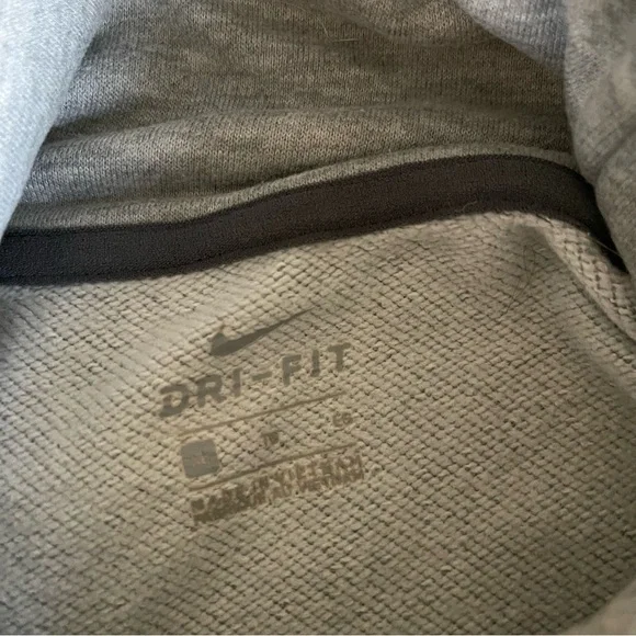 Nike Gray Turtleneck Sweatshirt - Picture 4 of 5